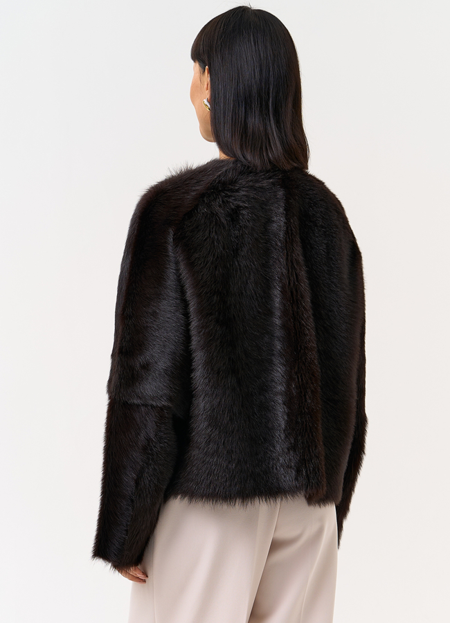 Женская натуральная дубленка в коричневом цвете модель № 31629 универмаг малина Женская натуральная дубленка в коричневом цвете модель № 31629 универмаг малина