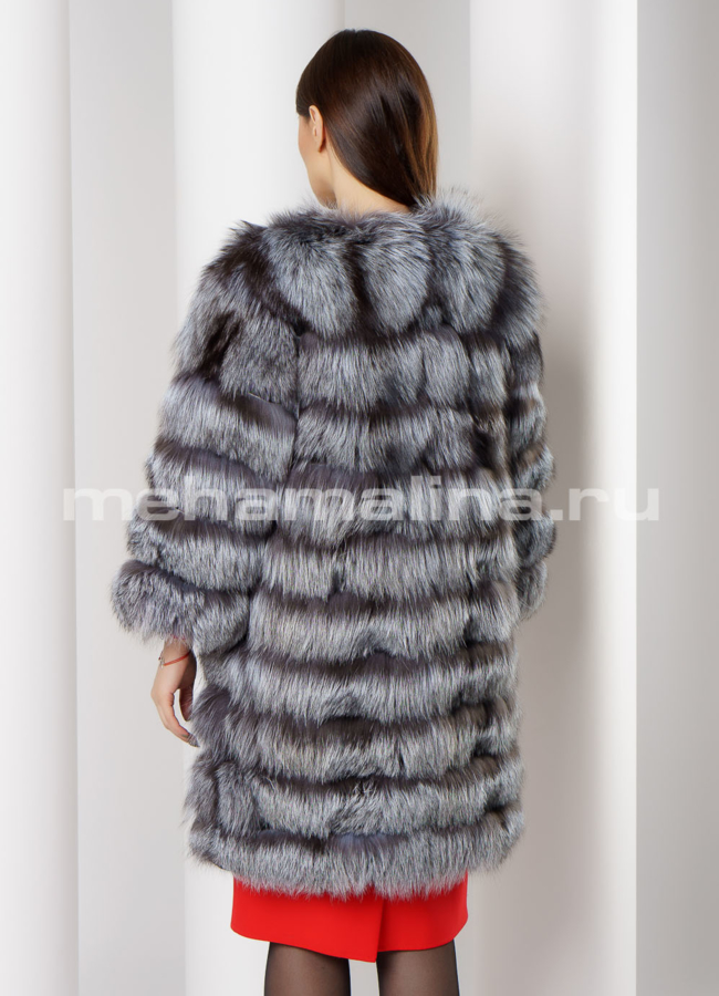 Жакет из чернобурки модель № M-161 универмаг малина