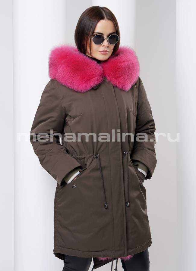 Женская парка Malina siberian wear модель № П-101 универмаг малина