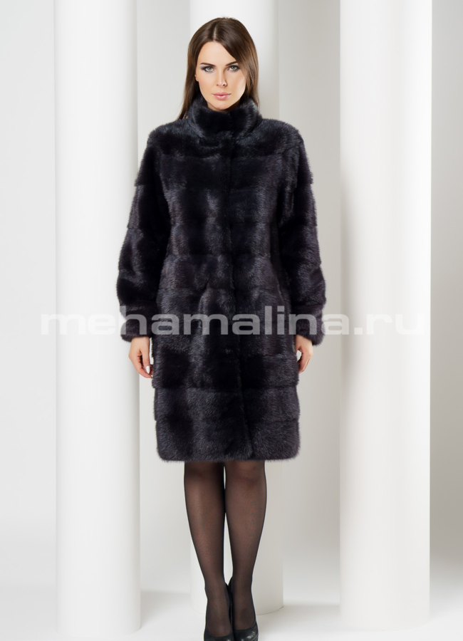 Норковая шуба модель № S-622 в рассрочку