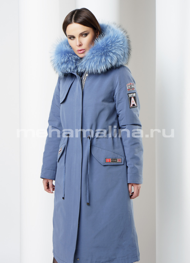 Женская парка модель № П-170 универмаг малина