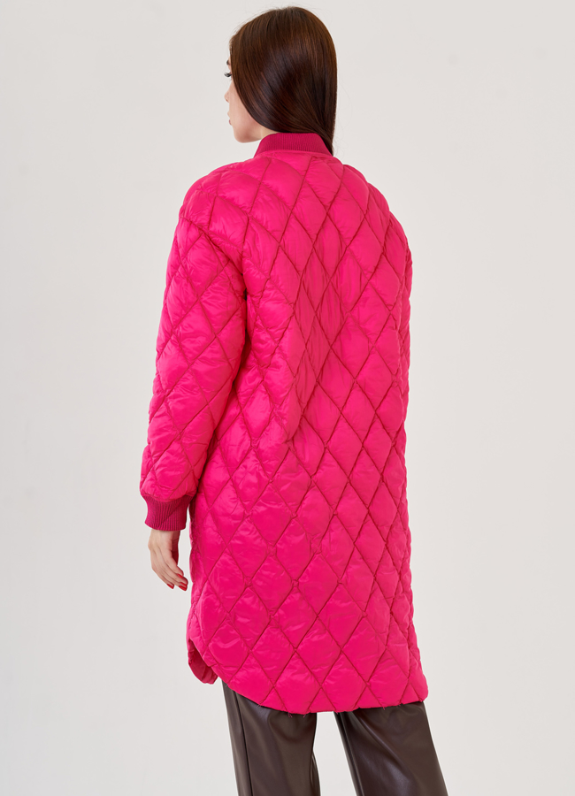 Пальто 2 в 1 из искусственного меха модель № 79220 универмаг малина