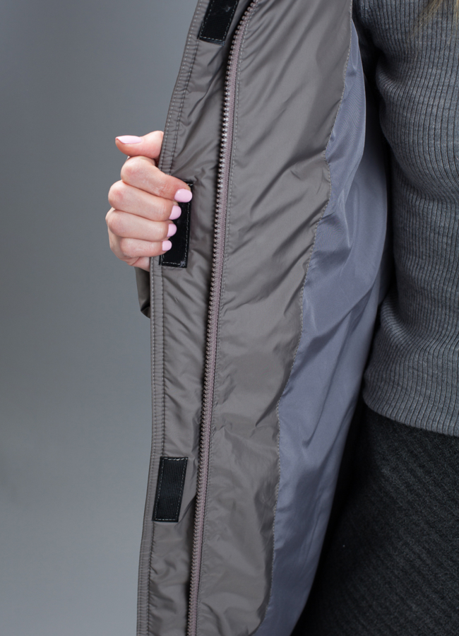 Пуховик на биопухе модель № П-316 в рассрочку