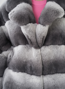 Шуба из кролика оверсайз Шуба из кролика оверсайз