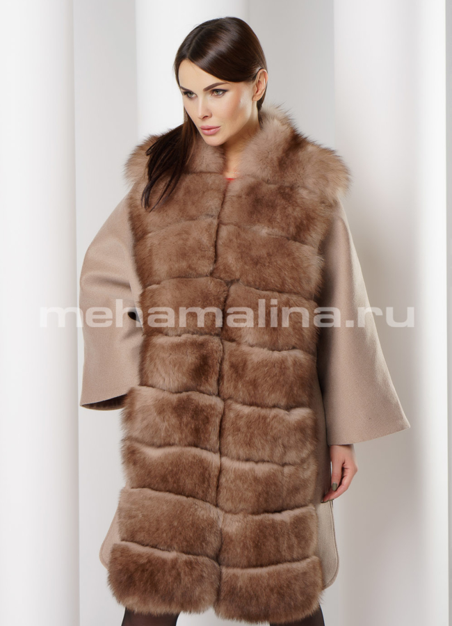 Пальто Oksa модель № 7439 универмаг малина