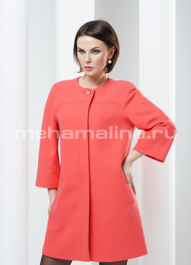 фото Пальто женское, воротник Шанель модель № BP-19