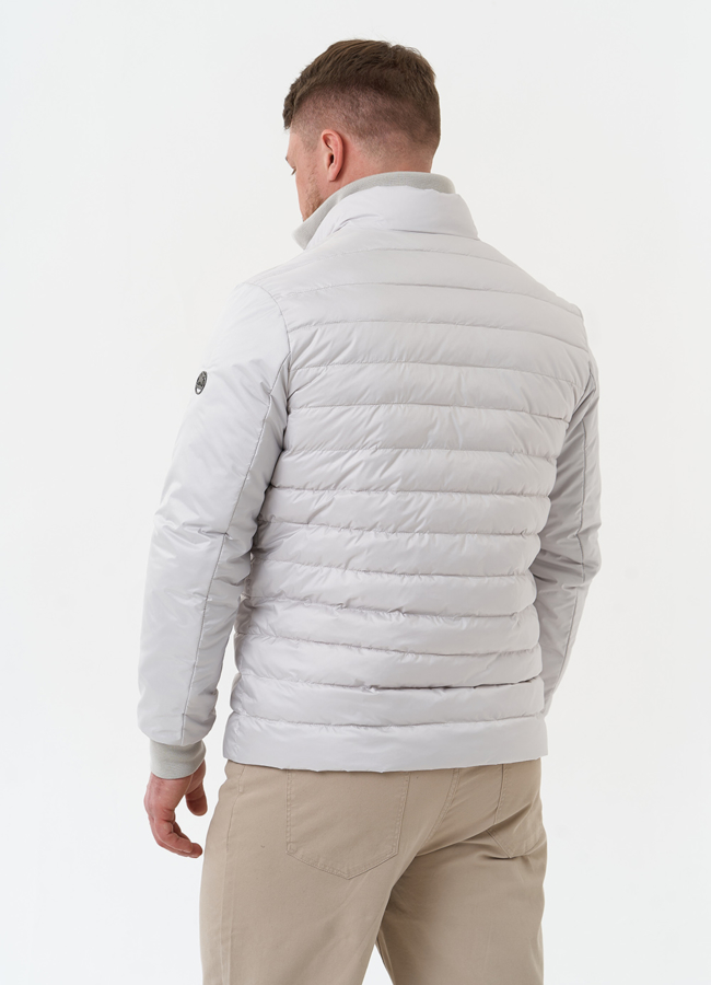 Мужская куртка серого цвета модель № 30210 универмаг малина Мужская куртка серого цвета модель № 30210 универмаг малина