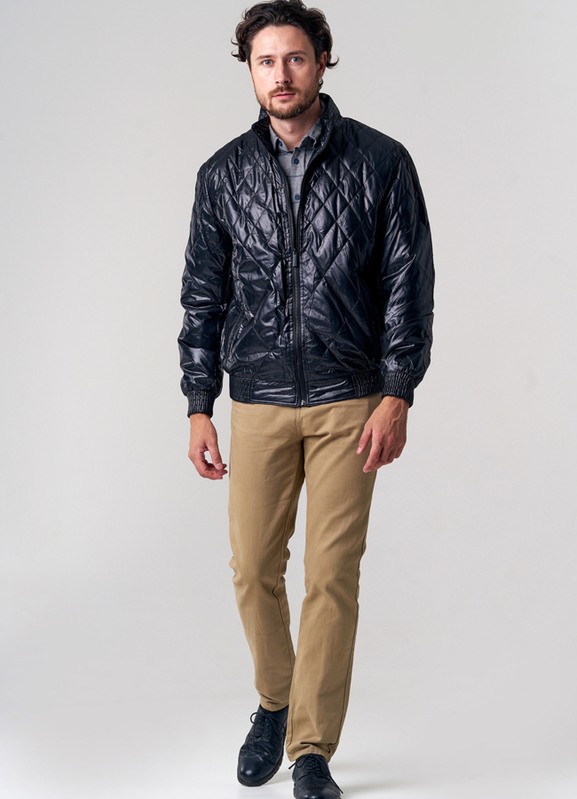 фото Куртка бомбер  утепленная модель № 2006