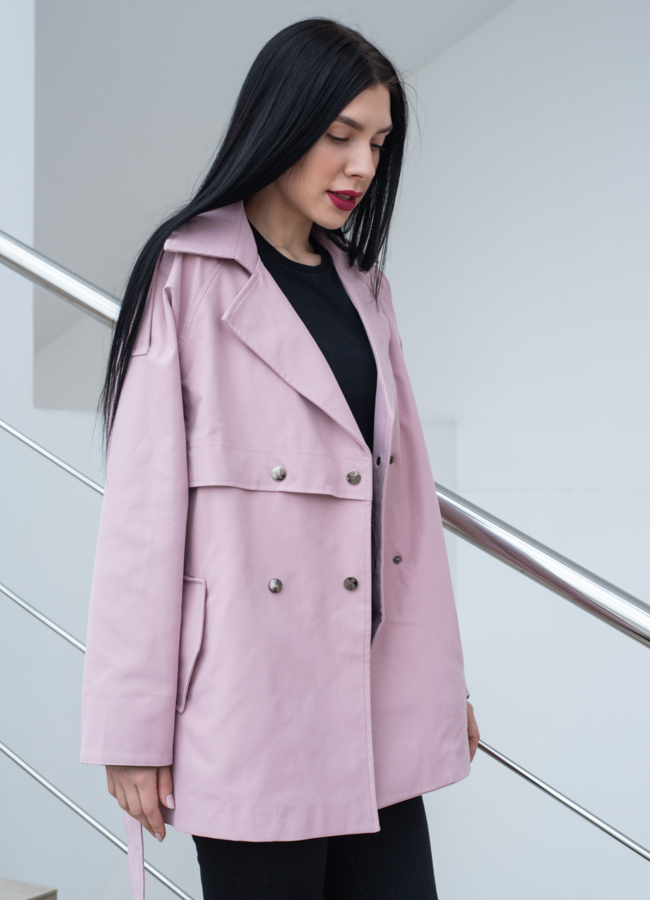 Тренч женский с поясом  модель № 22853 универмаг малина