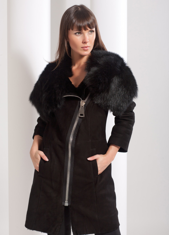 фото Дубленка французская молния модель № D-32