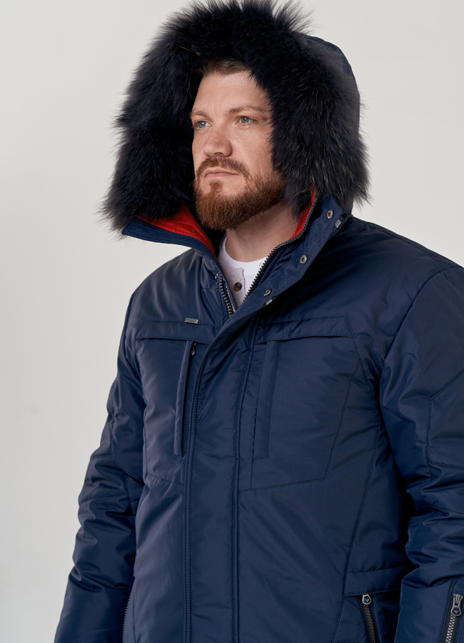 Мужская куртка с термоконтролем модель № 21375 универмаг малина