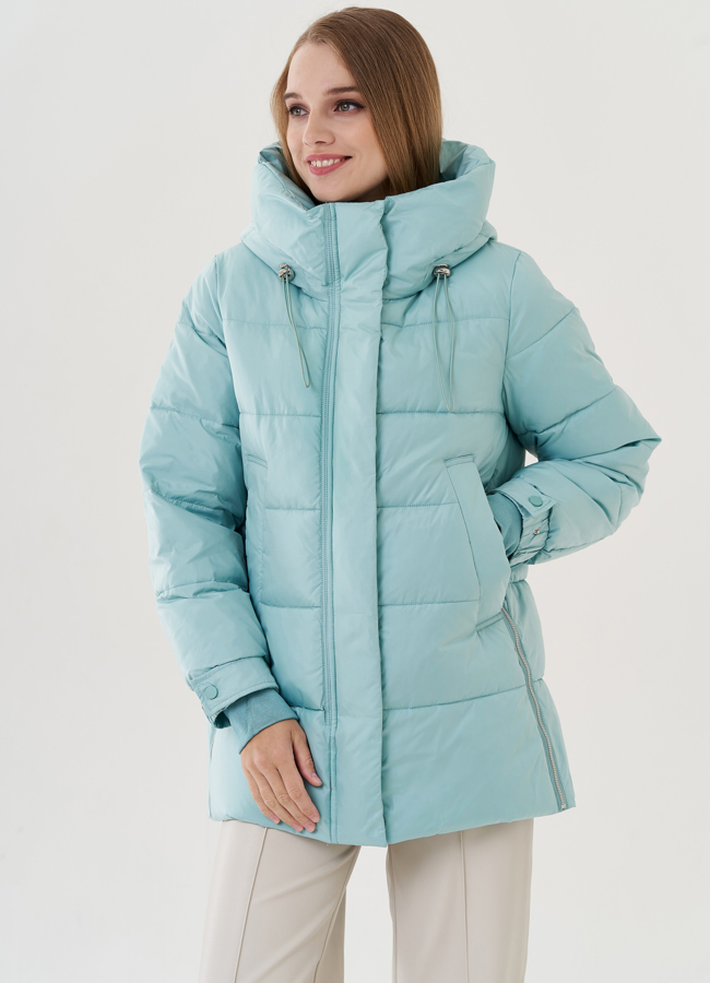 фото Женская куртка с капюшоном  модель № 25773