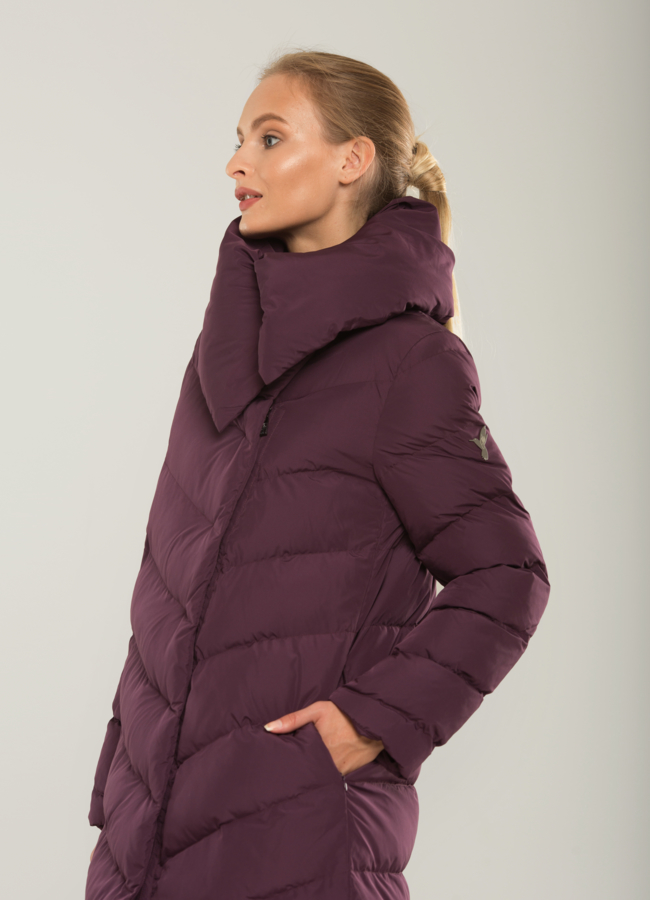 Модный пуховик ODRI модель № П-242 в рассрочку