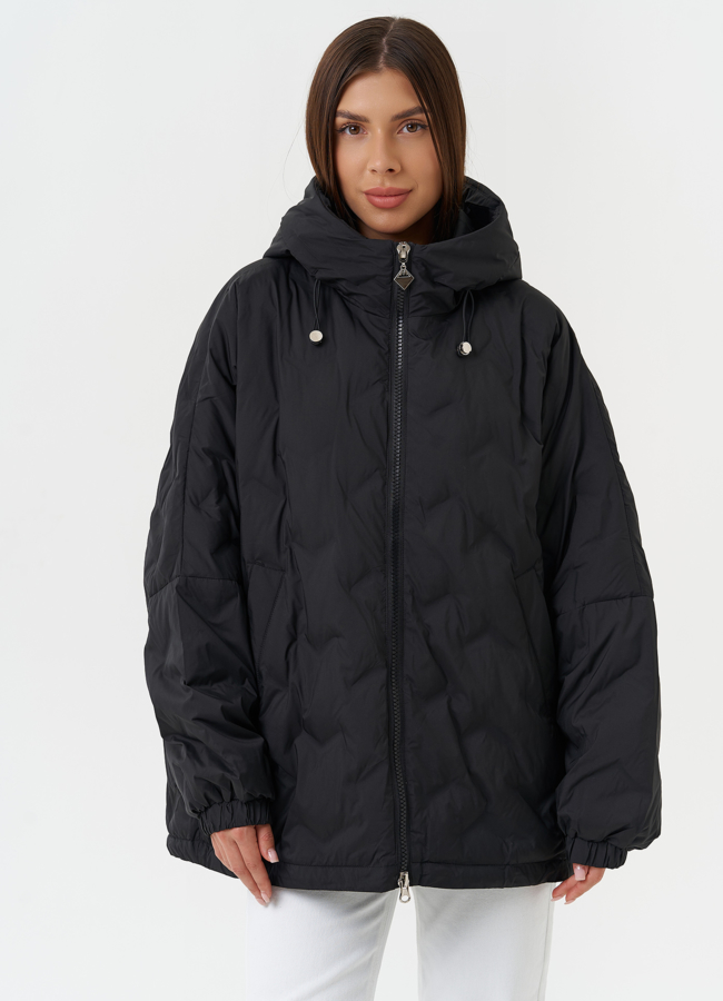 Женская куртка с капюшоном модель № 27871 в кредит
