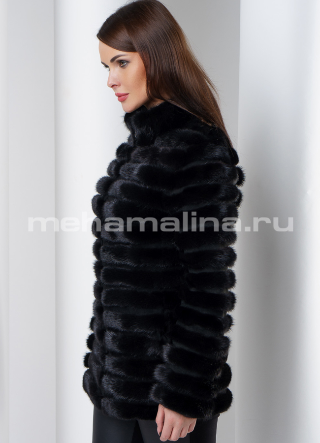 Норковый жакет модель № M-138 универмаг малина