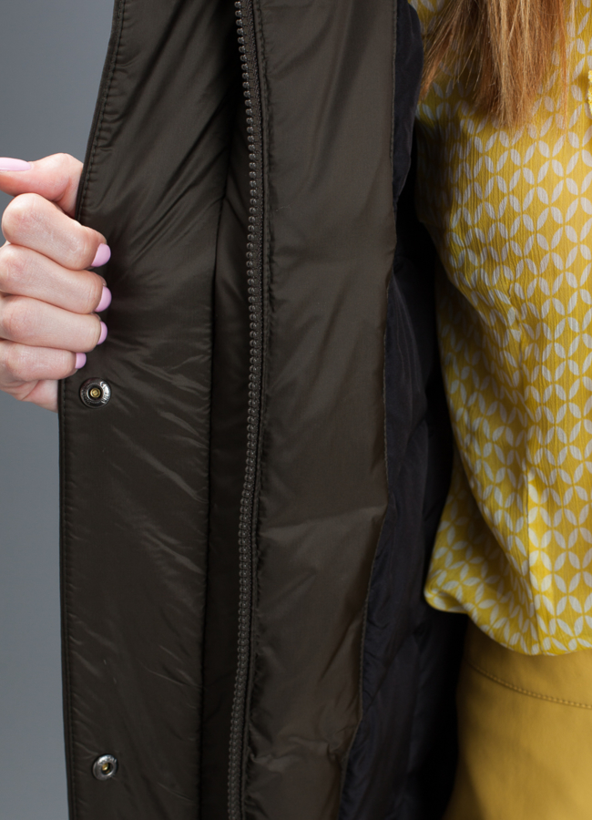 Пуховик  модель № П-323 универмаг малина