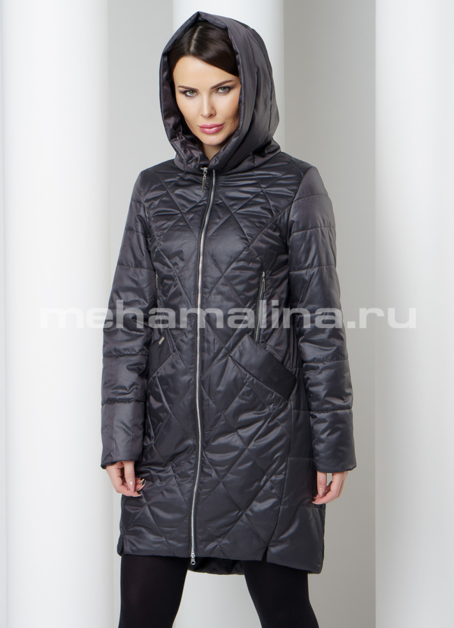 Удлиненная куртка  модель № PK-62 универмаг малина