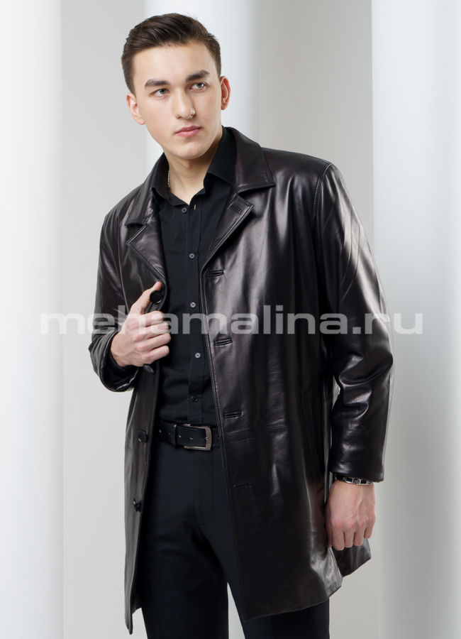 Удлиненная куртка модель № KP-176 в кредит