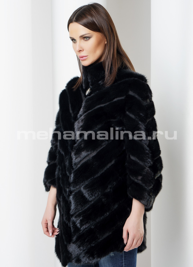 Укороченный жакет модель № M-154 универмаг малина