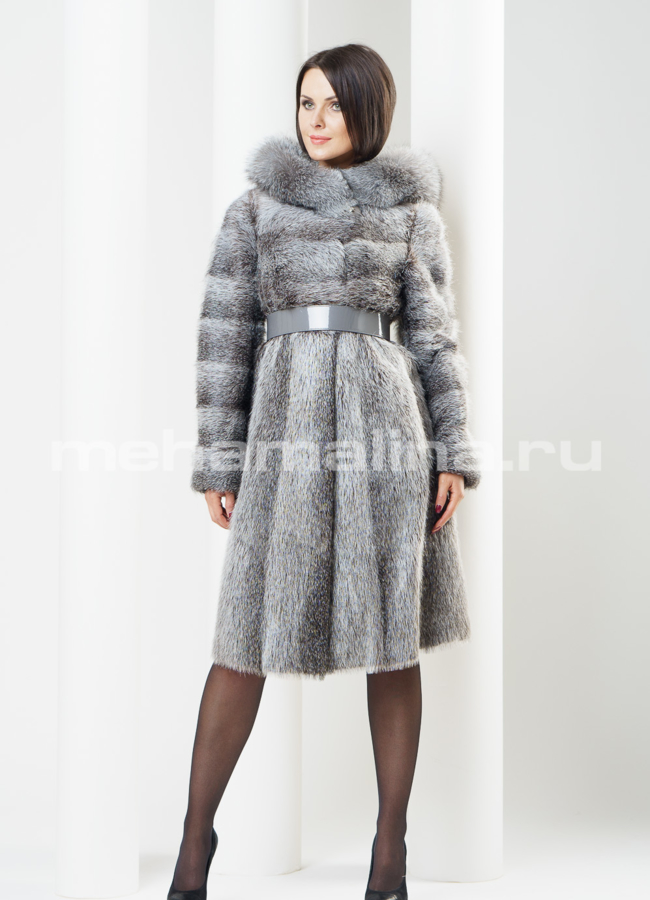 Шуба нутрия 