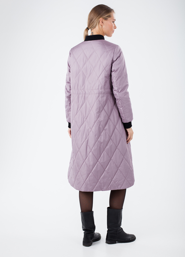 Удлиненный плащ модель № 707 в кредит