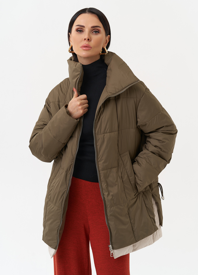 Женская куртка со съемным капюшоном модель № 29938 универмаг малина