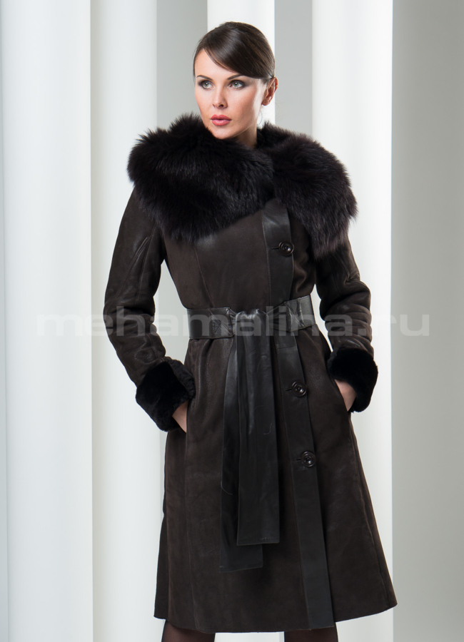 фото Дубленка на пуговицах модель № D-81 фото Дубленка на пуговицах модель № D-81