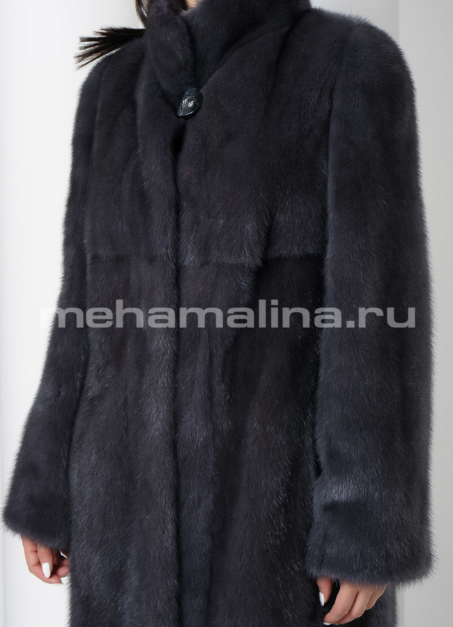 Шуба из норки  модель № S-714 универмаг малина