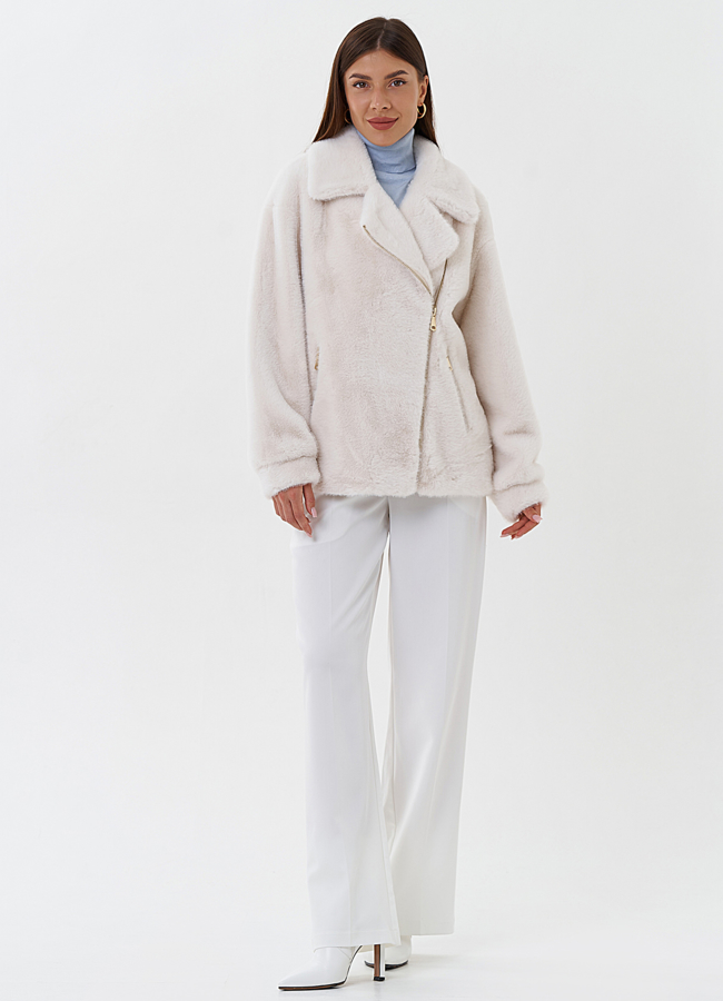 фото Пальто-косуха из эко меха  модель № 27690