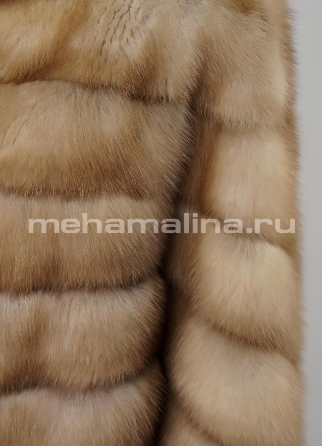 Шуба из куницы модель № S-722 универмаг малина