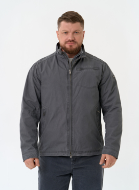 Мужская куртка ветровка с воротником стойкой