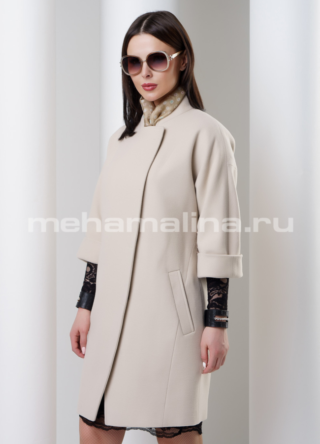 Пальто Avalon модель № BP-100 меха малина