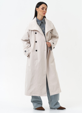 Длинный женский плащ 