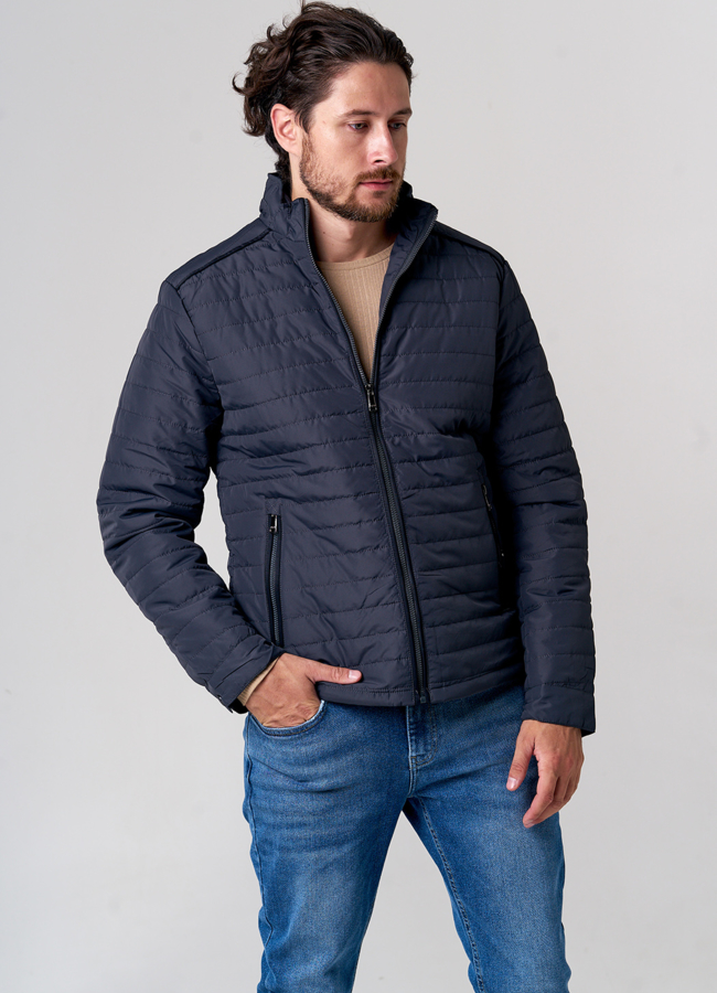 Утепленная мужская куртка  модель № 821-6 универмаг малина