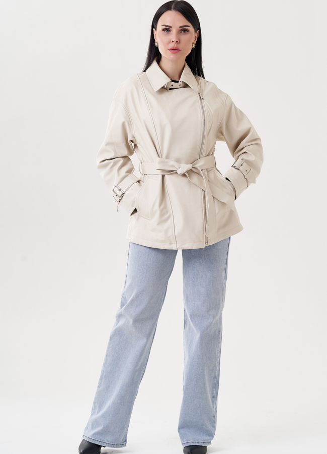 Женская куртка из натуральной кожи модель № 24403 в рассрочку Женская куртка из натуральной кожи модель № 24403 в рассрочку