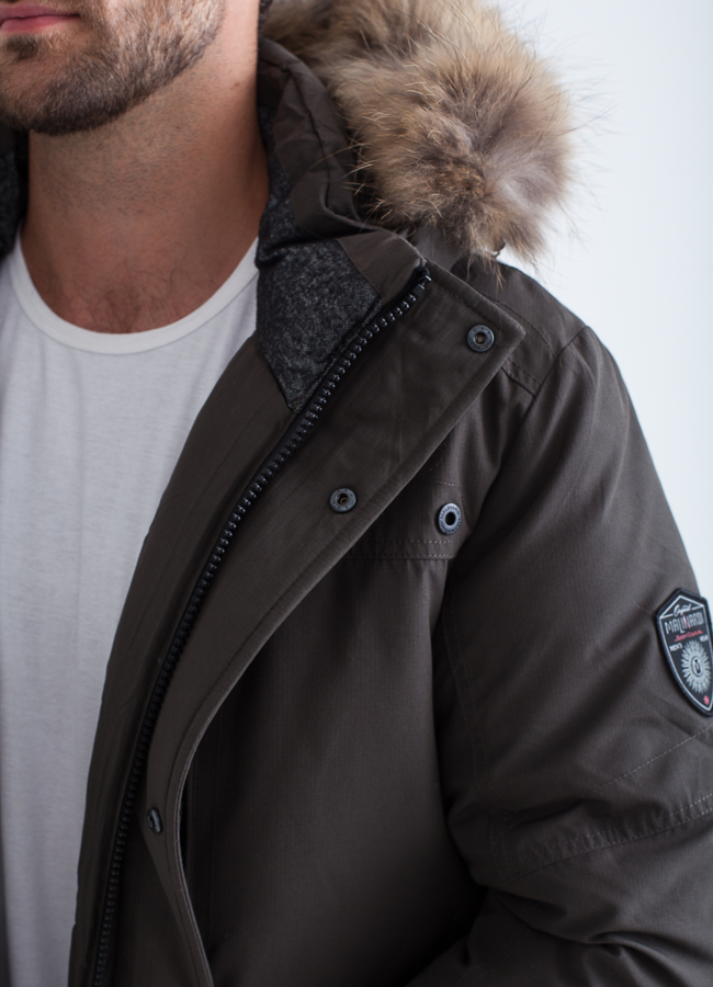 Пуховик мужской модель № KM-70 в рассрочку