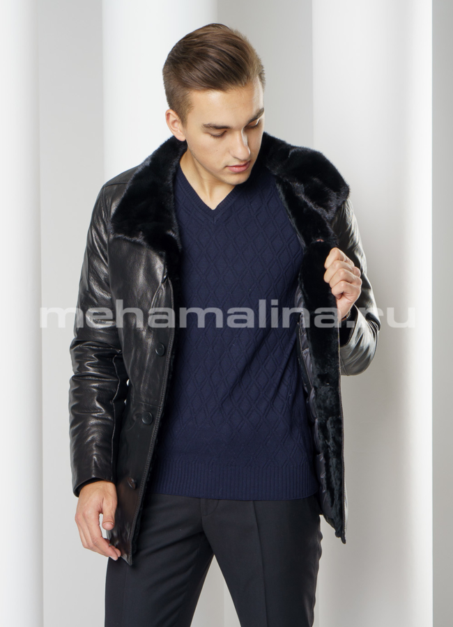 фото Пуховик на пуговицах модель № ПМ-97