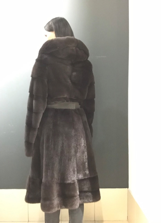 фото Шуба из норки модель № S-754