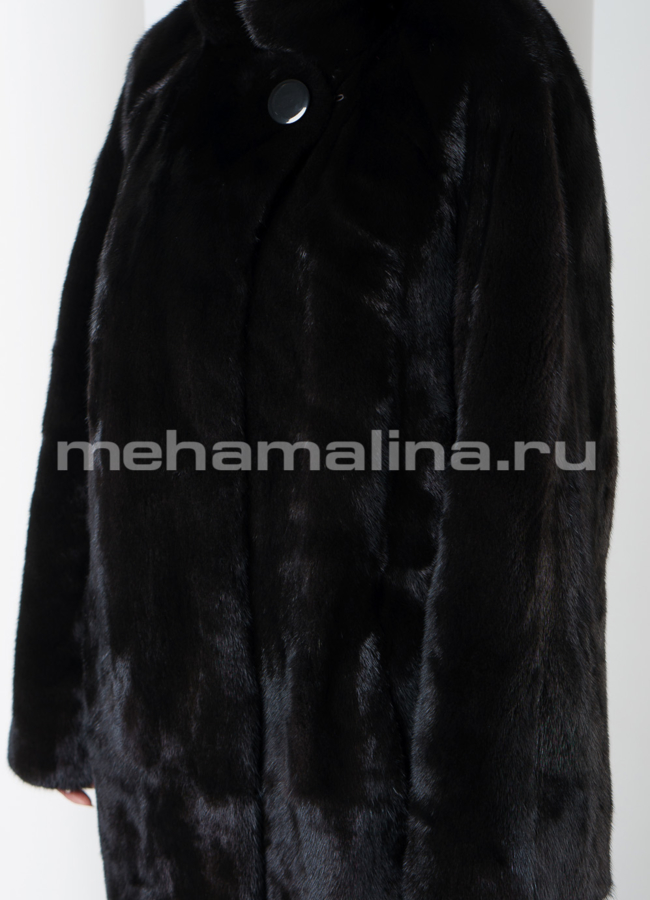 Норковая шуба  модель № S-708 универмаг малина