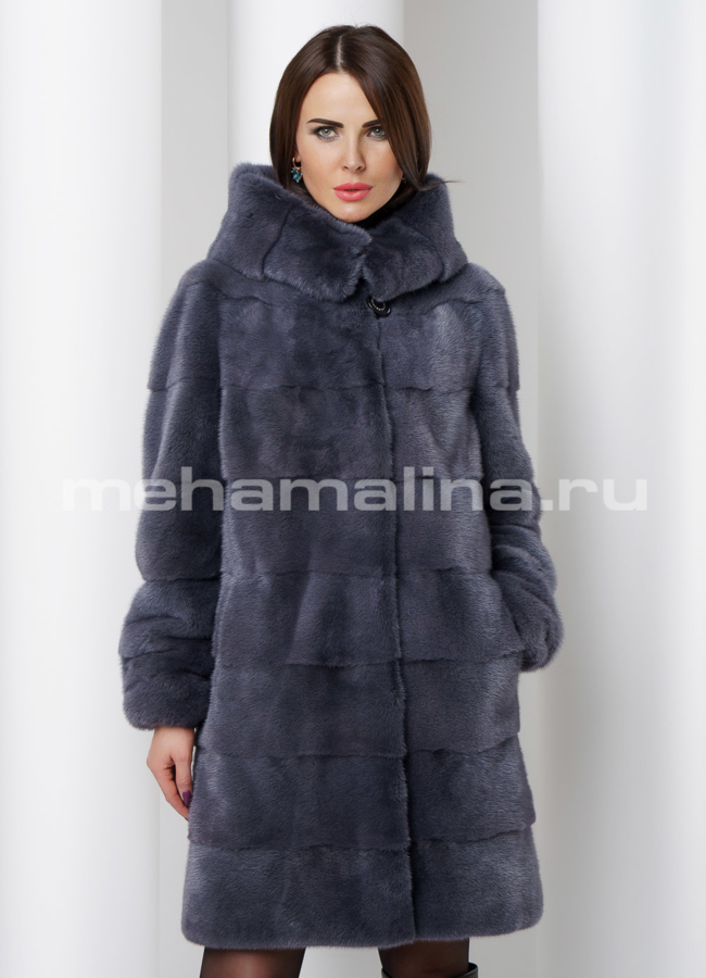 Шуба из скандинавской норки модель № S-510 в кредит