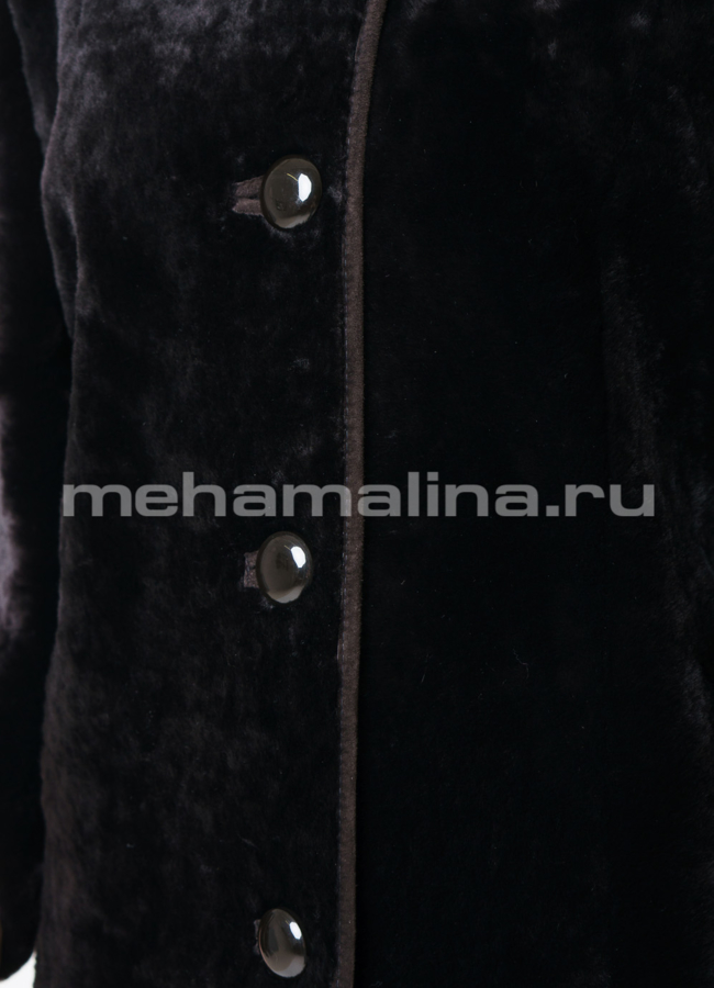 Шуба из мутона модель № S-558 универмаг малина