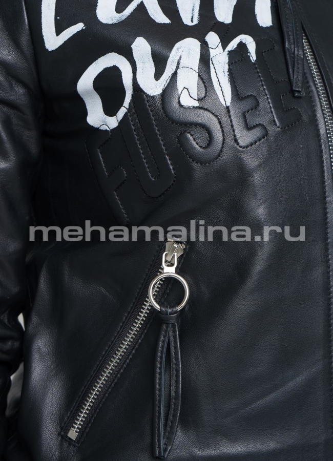 Куртка бомбер модель № K-411 универмаг малина