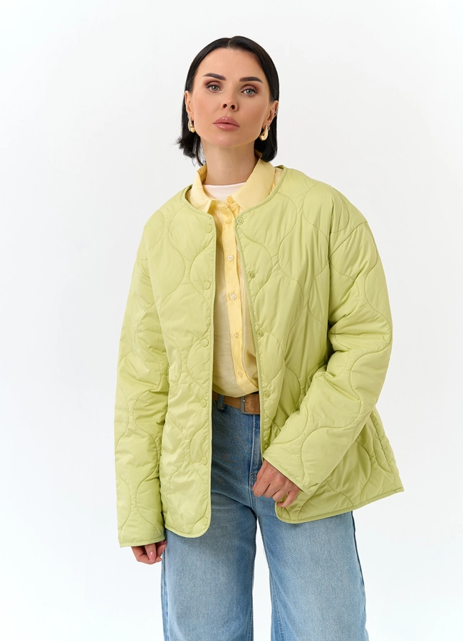Женская утепленная куртка модель № 32757 универмаг малина