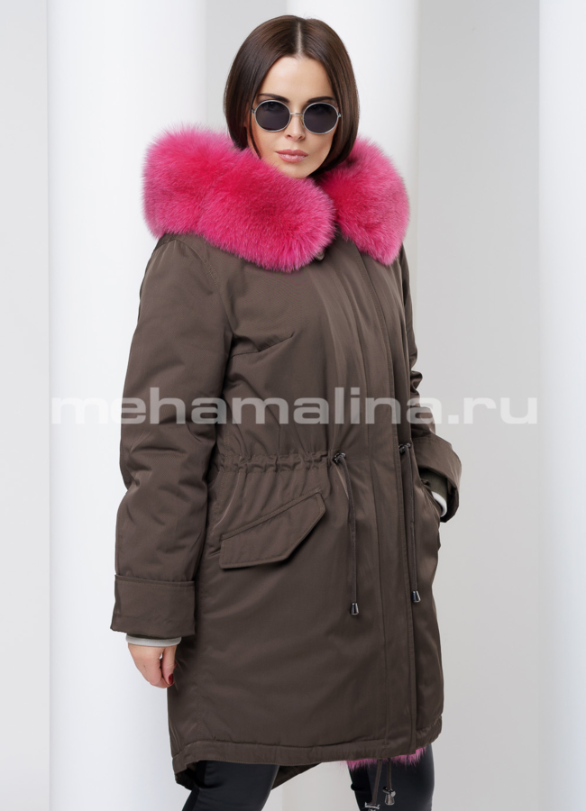 Женская парка Malina siberian wear модель № П-101 универмаг малина