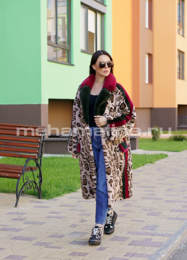 Норковая шуба модель № S-703 в кредит