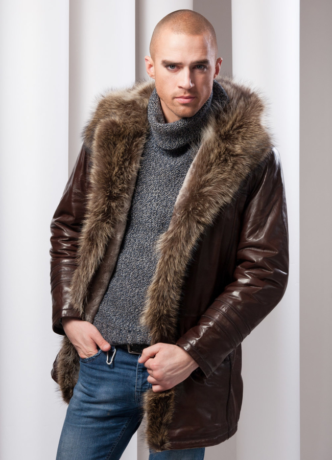 фото Дубленка мужская модель № DM-13