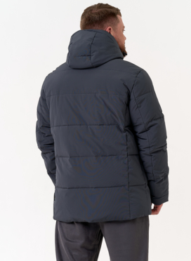 Мужской пуховик с капюшоном 