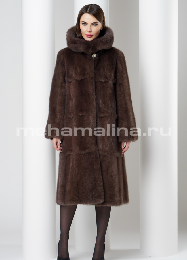 Норковая шуба модель № S-568/1 в рассрочку