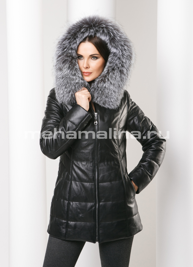 фото Укороченный пуховик модель № П-120