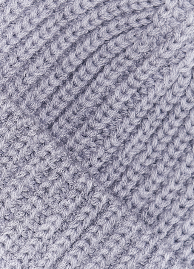 Шапка женская серого цвета модель № 21740 универмаг малина